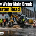glasgow water main break shettleston road